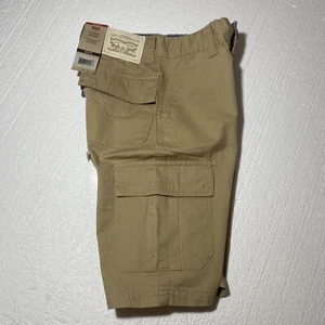 Levis Shorts Brown Cargo Boys Size 8 REG W 24" - Picture 1 of 11
