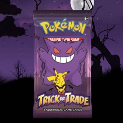 🎃 Trick or Trade BOOster Sealed Pack Halloween 👻 Pikachu Pokemon Center (2022)