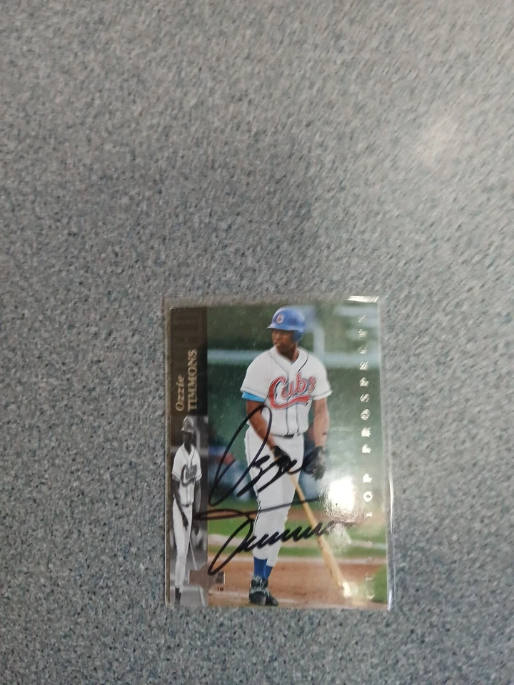 Ozzie Timmons Signed In Person 1994 Upper Deck Minor League Rookie Card - Image 1 of 1