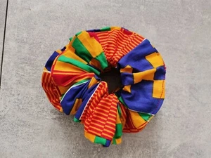 Haargummis /Scrunchies Afrikanische Stoffe aus 100 %Baumwolle - Picture 1 of 4