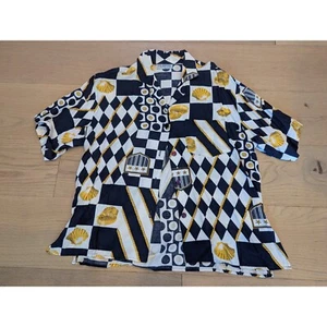 Camisa de manga corta con botones estampado de caparazón náutico alicates LTD - Imagen 1 de 6