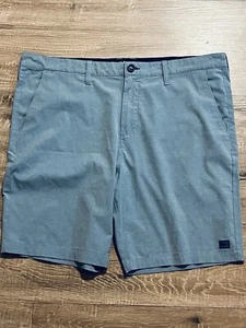 Billabong Crossfire Mens Submersible Blue Flat Front Shorts Size 38 Super soft - Picture 1 of 9