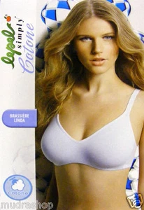 REGGISENO LEPEL BRASSIERE LINDA BIANCO O NERO TG DA 2 A 6 - Picture 1 of 1