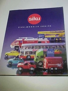 5.8 x 4.5 INCH SIKU Collection Catalogue 1995 - 1996 Mint Unused - Picture 1 of 9