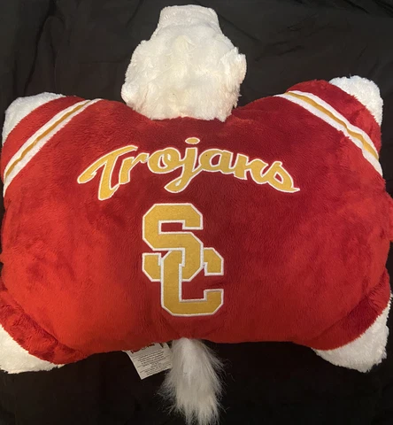 Pillow Pets 18” USC TROJANS Horse Mascot Stuffed Plush Pillow Cover