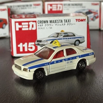 Tomica TOMY Toyota Crown Majesta Taxi #115 1:64 Scale Japan Release - Image 1 of 4