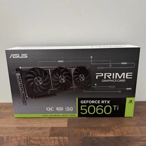 ASUS NVIDIA 5060 Ti Prime SFF Ready GeForce RTX 16gb OC Graphics Card SHIPS FREE - Picture 1 of 4