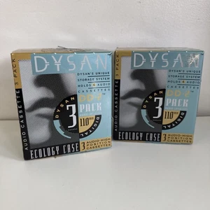 NEU Dysan 110 DD2 Kassetten Typ II High Bias X6 in versiegelter Ökologie Hülle - Bild 1 von 7