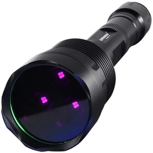 Torcia UV 365nm Blacklight, Ricaricabile 36W Potente Portatile Portatile con... - Foto 1 di 7
