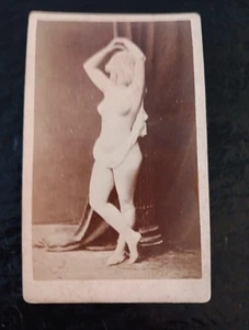 Foto antigua vintage de CD de 1800 - Imagen 1 de 2
