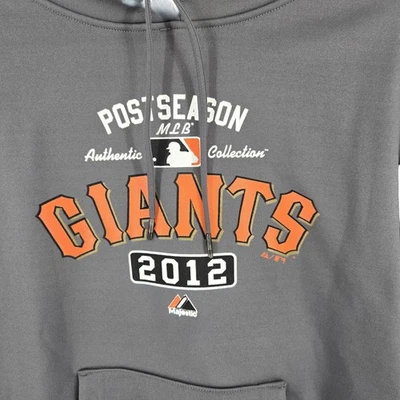 San Francisco Giants Hoodie Sweatshirt Mens Medium MLB Majestic 2012 Postseason - Image 1 of 4