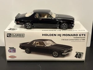1:18 Rare Tuxedo Black Holden HS Monaro GTS Classic Carlectable Number 354- 1000 - Picture 1 of 7