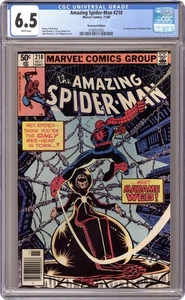 Amazing Spider-Man #210N CGC 6.5 Newsstand 1980 4168553002 1st app. Madame Web - Picture 1 of 2