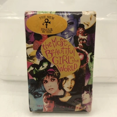 New PRINCE Most Beautiful Girl In The World Cassette Single 1994 - Sealed - Image 1 of 4