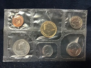 Kanada 1989 6 Kursmünzen Proof Set Royal Canadian Mint - Bild 1 von 2