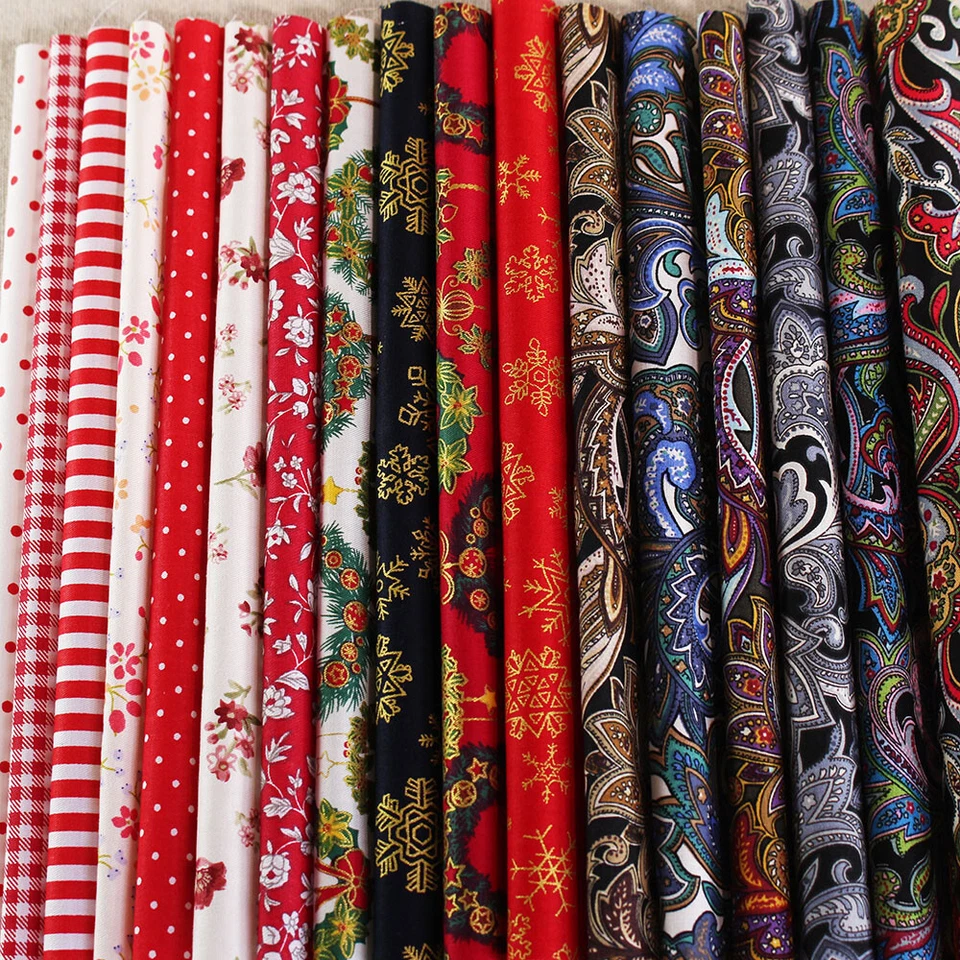 Mixcolor Sewing Precut Charm 10" Squares Cotton Fabric Quilting Bundle DIY - Image 1 of 1