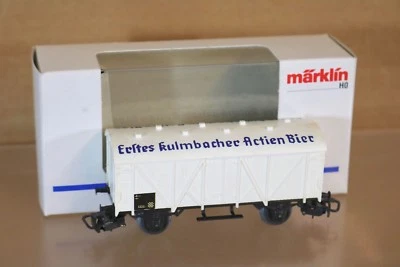 MARKLIN MÄRKLIN 327 154 ERFTES KLUMBACHER ACTIEN BIER KUHLEWAGEN WAGON 2 nq - Image 1 of 4