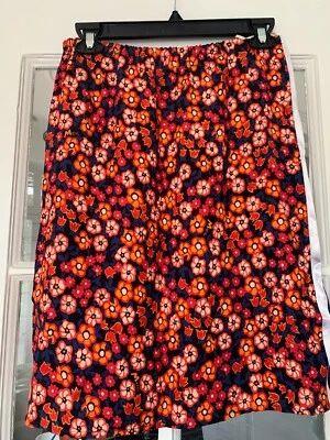 Marni Skirt Floral with Side Stripes Sz 40 Portugal - Image 1 of 4