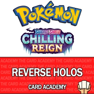 Pokemon SWSH Chilling Reign Reverse Holo Singles - Choose your own! - Foto 1 di 136