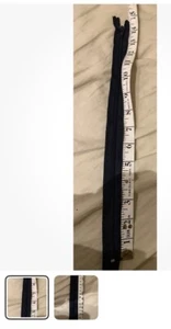 14” Navy Zip Never used - Picture 1 of 2