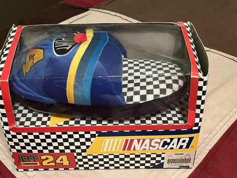 Jeff Gordon Slippers, Dupont, Vintage,  Nascar, 1998 Cover