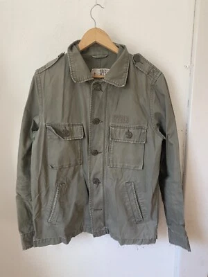 Springfield Mens Jacket Cargo Khaki Size 40 Sk93 - Image 1 of 4