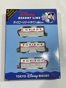 TOMICA Tokyo Disney Resort Resort Line 3 car set Pink TOMY TAKARA Very Rare!! - Picture 1 of 10