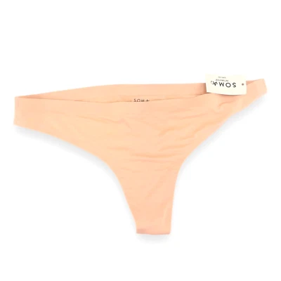 Soma Intimates Enbliss Soft Stretch Thong ~Sun Bleached Coral~ Size: M [NWT] - Image 1 of 3