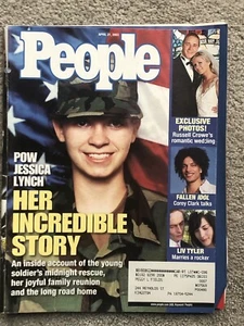 POW Jessica Lynch People Magazine Apr 21 2003 Liv Tyler Jim Carrey  - Bild 1 von 3