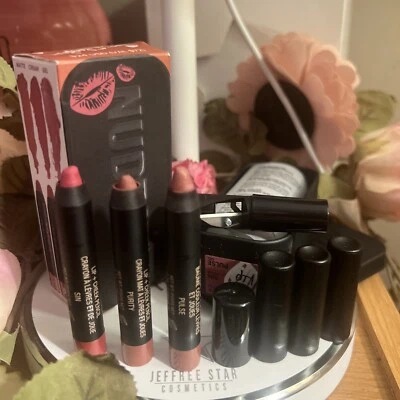 Kit de 3 mini lápices labiales desnudos diarios Nudestix - pureza, pecado y pulso MUY RARO Foto 1 de 4