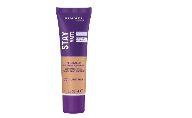 Rimmel London Stay Matte Liquid Mousse - 201 Classic Beige - Foundation 1oz - Image 1 of 4