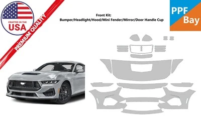 Передняя защитная пленка для Ford Mustang GT/GT Premium 2024-2025 PreCut PPF - Изображение 1 из 4