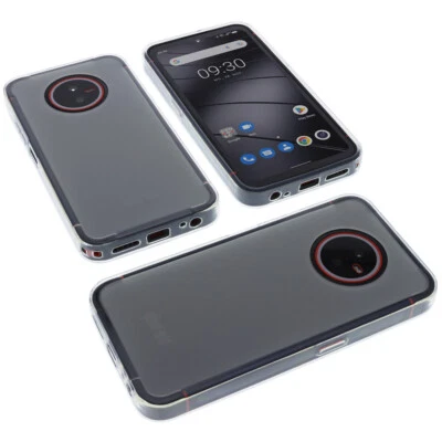 BLUE-HANDY Hülle für Gigaset GX4 / GX4 PRO Tasche Schutz Handytasche TPU Case Transparent