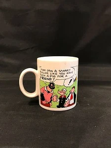 POPEYE COFFEE MUG, Vintage Popeye Comic coffee mug, gift for dad, vintage mug - Picture 1 of 5