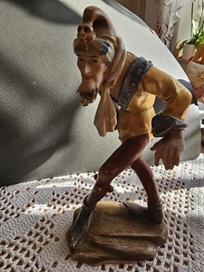 Moriskentänzer Holzfigur 19 cm Handarbeit geschnitzt Erasmus Grasser | #E8 - Bild 1 von 4
