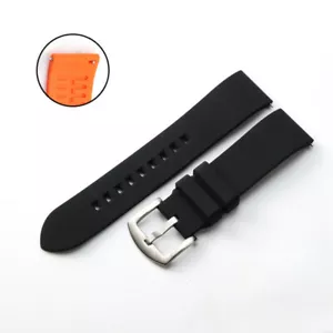 Premium Quality Bracelets Silicone Watch Strap Band Universal18/19/20/21/22/24mm - Picture 1 of 10