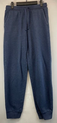 Pantalones deportivos Tek Gear para hombre pequeños azules con cordón cintura elástica (2158) Foto 1 de 4