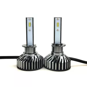 Auto LED Headlight Kit or Foglight Kit, 96W & 12000LM/Set - Bulb H1, White-6000K - Bild 1 von 7