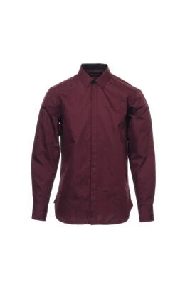 Camisa con botones de cachemira INC International Concepts para hombre (pequeña, borgoña) $70 Foto 1 de 4
