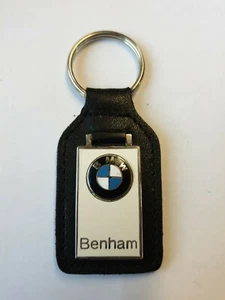 BMW BENHAM STOCKPORT CAR AUTOMOTIVE MEMORABILIA COLLECTIBLE KEY FOB KEY RING - Picture 1 of 4