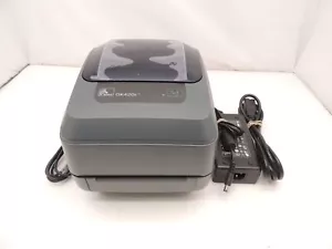 Impresora de etiquetas térmicas pequeña Zebra GK420T de muy bajo kilometraje USB serie paralela - Imagen 1 de 12