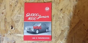 Manuale Uso e Manutenzione Alfa Romeo GT 1300 / 1600 Junior 6/74 Originale - Foto 1 di 9