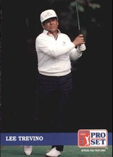 1992 Pro Set Golf Card #199 Lee Trevino
