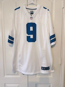 Nike NFL Men's XL On Field Dallas  Cowboys Limited White Jersey Romo #9 - Picture 1 of 21