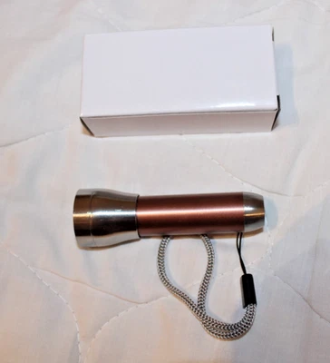 KING OF FLASH Ultrahelle Mini LED Camping Taschenlampe Taschenlampe Bronze Farbe