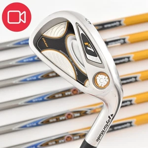 7pcs TaylorMade R7 Draw Irons Set 5-6-7-8-9-P-A PW AW REAX55+ R RH Golf Clubs - Picture 1 of 15