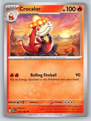 SV04: Paradox Rift #024/182 Crocalor Uncommon - Image 1 of 2