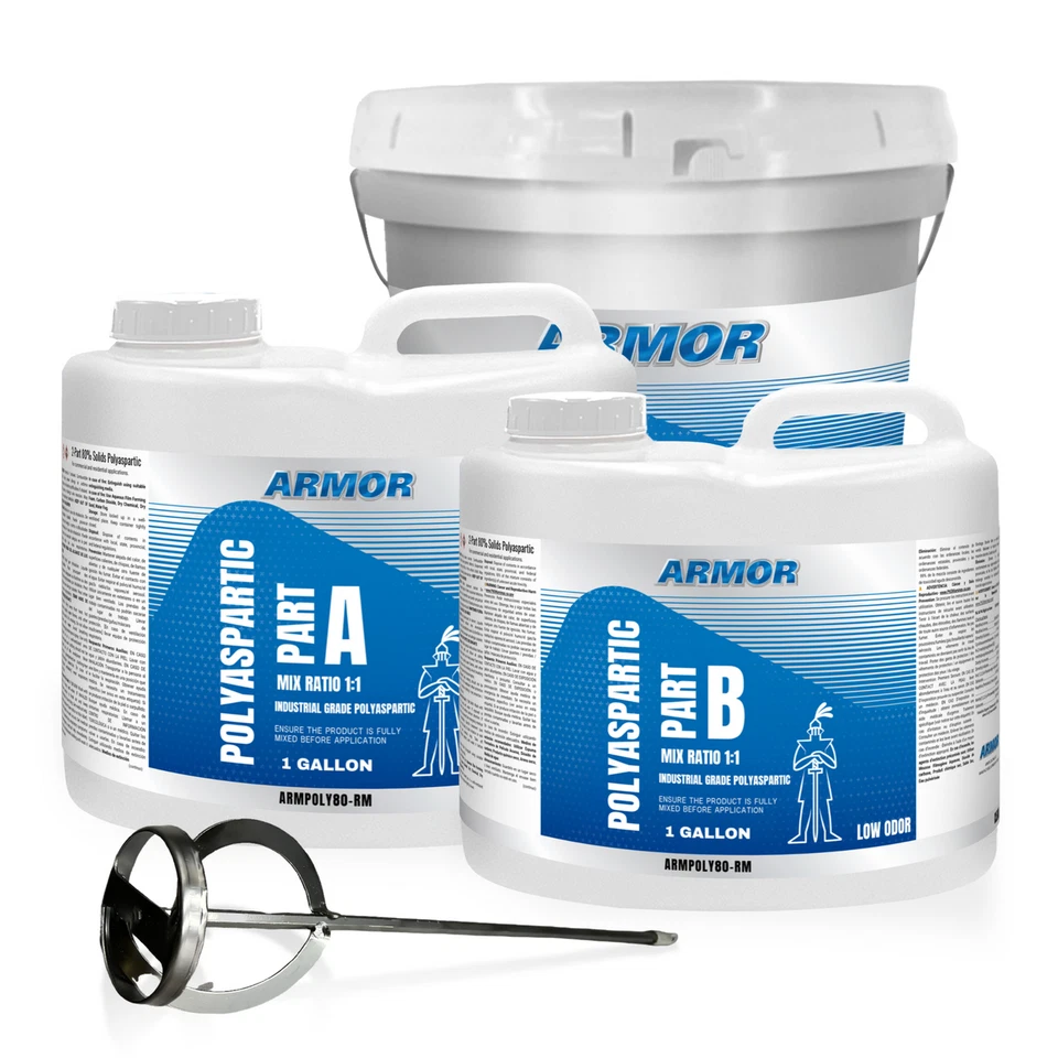 Polyaspartic - 2 Gal Clear / Colored - Image 1 of 4