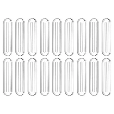 Wandschutz vor Möbeln, klare Silikon-Gummipuffer, 6cm x 14mm x 5mm, 18 Stück - Bild 1 von 4