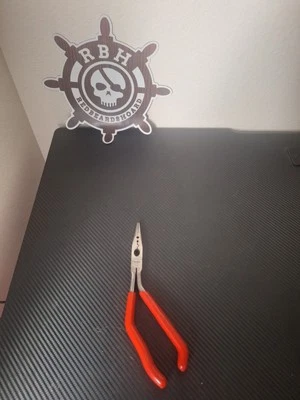 Titan Tools 11400 9" Pistol Grip Needle Nose Pliers/Crimper - Image 1 of 3